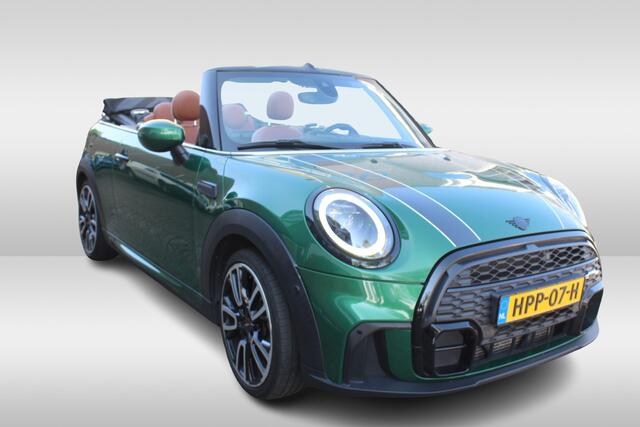 Mini COOPER Cabrio 1.5 John Cooper Works l Britisch racing green l Chester bruin leer l PDC l Stoelverwarming l H/K Geluid l Head-up display l Lendesteun verstelbaar l Premium pakket l Keyless entry – foto 8