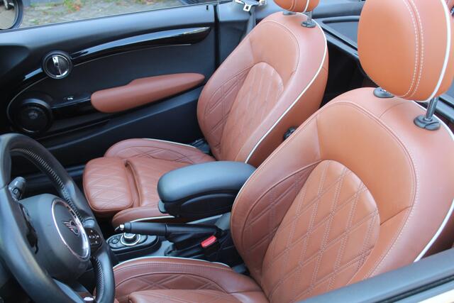 Mini COOPER Cabrio 1.5 John Cooper Works l Britisch racing green l Chester bruin leer l PDC l Stoelverwarming l H/K Geluid l Head-up display l Lendesteun verstelbaar l Premium pakket l Keyless entry – foto 9