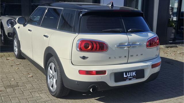 Mini COOPER CLUBMAN Mini 1.5 Chili + LED + NAVIGATIE + LM VELGEN + HALF LEER + SPORTSTOELEN
