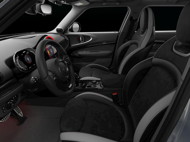 Mini COOPER CLUBMAN 2.0 JCW ALL4 John Works, pano, JCW-stoelen, 18", H/K, keyless, ACC, camera, privacy