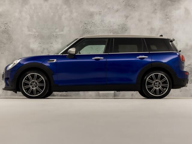 Mini COOPER CLUBMAN 1.5 Chili Automaat (GROOT NAVI, CLIMATE, STOELVERWARMING, HARMAN/KARDON, LEDER, SPORTSTOELEN, GETINT GLAS, PARKEERSENSOREN, NIEUWSTAAT)