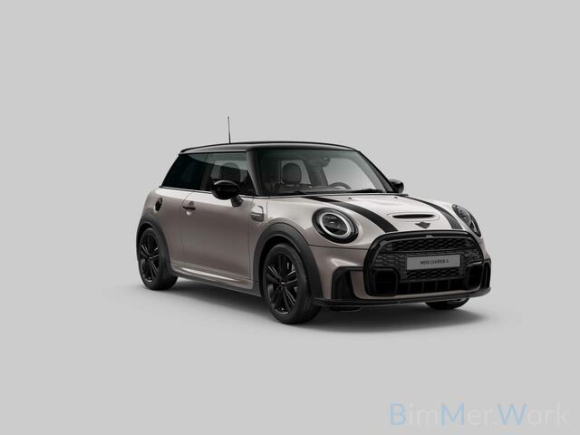 Mini COOPER S Mini 2.0 John Cooper Works | Navigatie | Cruise Control | Apple Carplay | Stoelverwarming | Keyless | Ambiance Verlichting | Automaat | JCW | LED | Parkeersensoren Achter | DAB | Leder | Union Jack