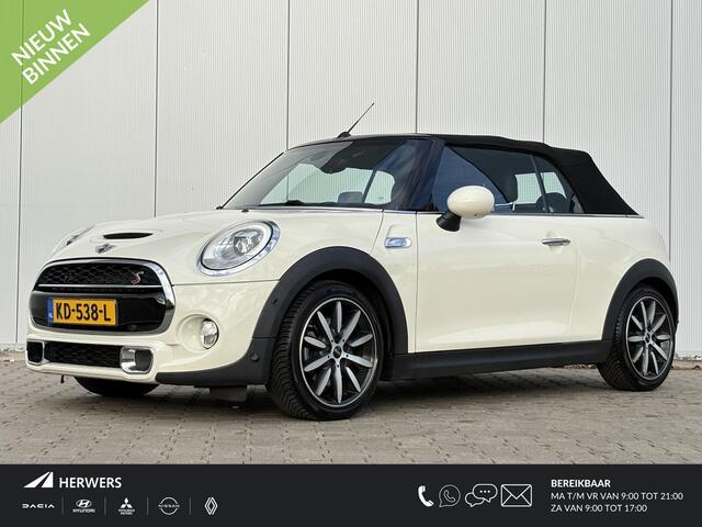 Mini COOPER S Mini Cabrio 2.0 Chili Serious Business / Automaat / Cabrio / Airco / Navigatie /