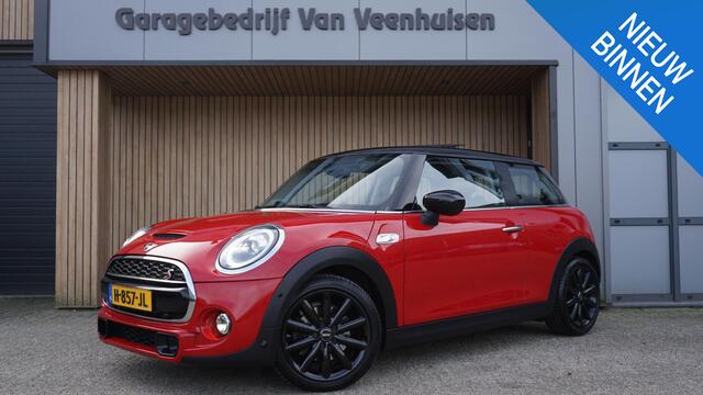 Mini COOPER S 2.0 192pk 3Drs Chili Pano.Dak H&K Leder 17inch LM LED Keyless *NL auto* 48960km!