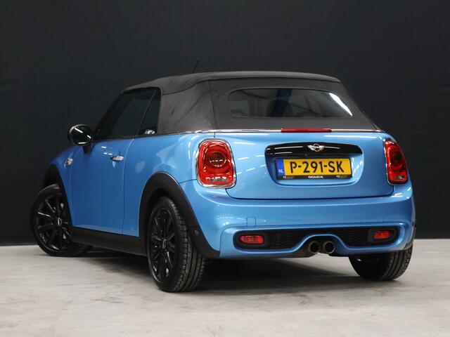 Mini COOPER S Mini Cabrio 2.0 Chili Serious Business [HARMAN/KARDON, HEAD-UP, SFEERVERLICHTING, STOELVERWARMING, CAMERA, PDC V+A, VOL LEDER, CRUISE, BLUETOOTH, CLIMATE, NIEUWSTAAT]