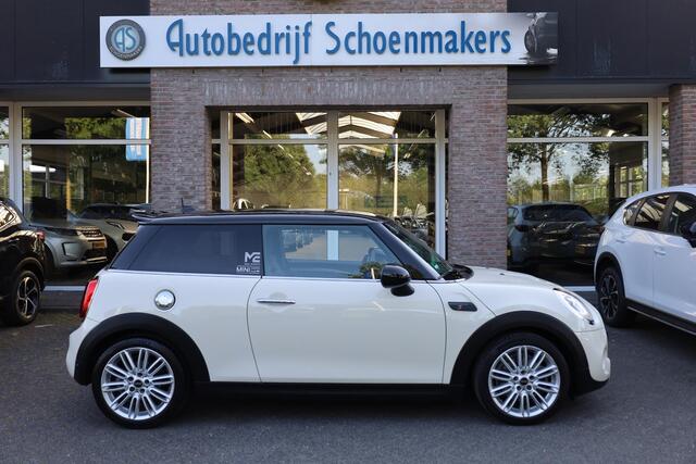 Mini COOPER S 3-Deurs 2.0 Chili LEER SFEERVERLICHTING RUIT+STOELVERWARMING UNION-JACK STUURFLIPPERS CRUISE PDC CLIMA 17"LMV DUO-TONE