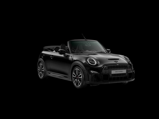 Mini COOPER S Cabrio 2.0 F1 Aut. | JCW-Trim | Navi | Schaalstoelen | H&K | Head-Up | Camera | 18"LM | Midnight Black