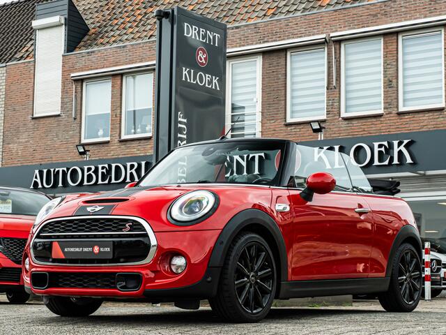 Mini COOPER S Cabrio 2.0 Chili Serious Business ORG NL HARMAN KARDON CAMERA LEDER STOELVERW HUD BOMVOL!