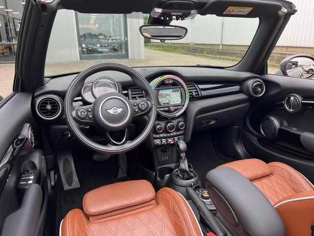 Mini COOPER S Cabrio 2.0 Chili Serious Business | Leder/Cruise Adaptief/Keyless