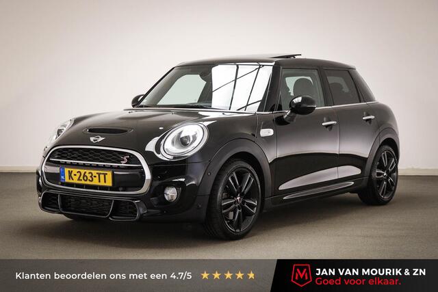Mini COOPER S 5-Deurs 2.0 Chili Serious Business | PANORAMADAK | HEAD UP | LEDER | STOELVERWARMING | CLIMA