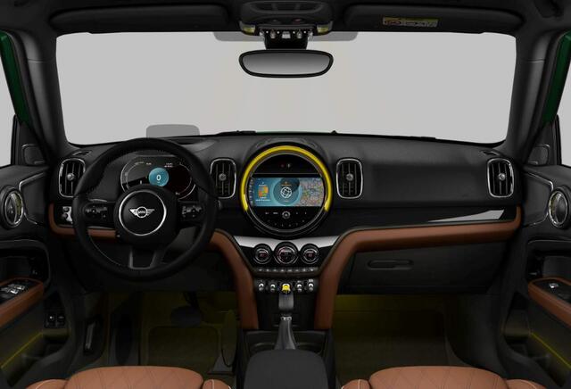 Mini COUNTRYMAN Cooper S E ALL4 Panoramadak - head up -Parking/Driving Assistant - Active Cruise Control - elektrisch verwarmbare/verstelbare stoelen - Comfort acces - Elektrisch inklapbare buitenspiegels -