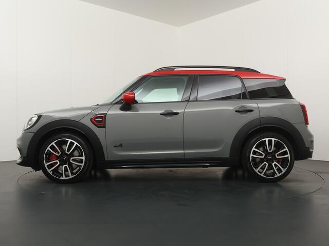 Mini COUNTRYMAN Mini 2.0 John Cooper Works ALL4 White Silver Edition Automaat - Airco - Apple Carplay/Android Auto - Cruise Control -KeyLess Entry - Panorama Dak - Lederen Bekleding - Voorstoelen Verwarmd - 12 Maanden BOVAG Garantie