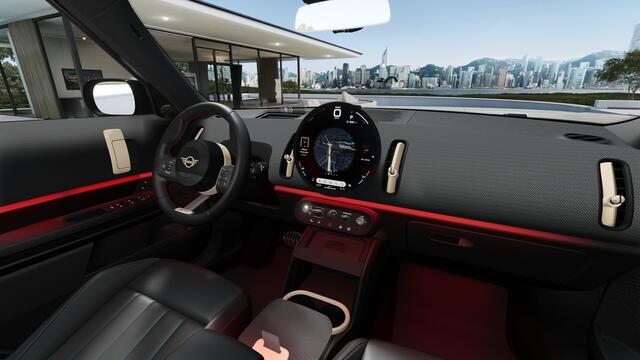 Mini COUNTRYMAN Mini 2.0 JCW ALL4 John Cooper Works 300 pk XL pakket | Elektrische verstelbare stoelen | 360 graden camera