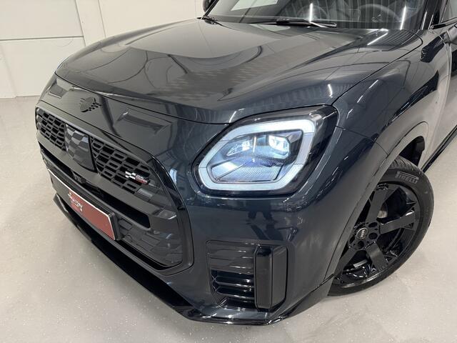 Mini COUNTRYMAN 1.5 C JCW XL LEGEND-GREY/PANO/JCW-LEER+MASSAGE/H&K/HEAD-UP/ADAPTIVE-ONDERSTEL/360CAMERA/ACC/KEYLESS/CARPLAY/MEMORY/19"JCW BLACK/EL.TREKHAAK/BLACK-PACK/UNIEKE AUTO/BTW-AUTO