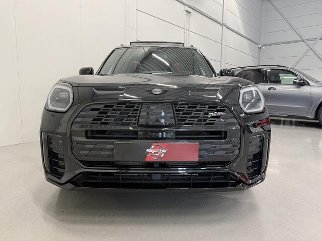 Mini COUNTRYMAN 1.5 C JCW XL PANO/EL.TREKHAAK/JCW-LEER+MASSAGE/20"JCW/H&K/HEAD-UP/ADAPTIVE-ONDERSTEL/360CAMERA/ACC/KEYLESS/CARPLAY/MEMORY/BLACK-PACK/FABRIEKS-GARANTIE T/M 03-2028/BTW-AUTO