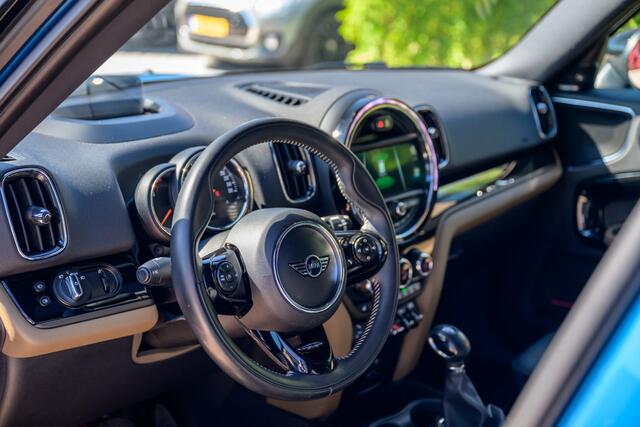 Mini COUNTRYMAN 1.5 Cooper Chili Aut. | Navigatie | Panorama | Lounge Leder | H&K | Head-Up | 18"LM | Island Blue