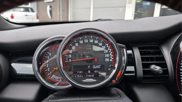 Mini John Cooper Works Mini 2.0 Chili 232 PK Wired | Vol | Onderh.historie | Pano.dak | Nav | Stoelverw | LED / Xenon