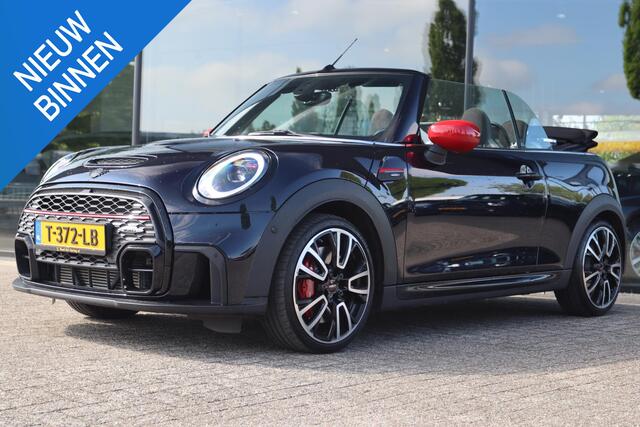 Mini John Cooper Works 2.0 JCW PACK 231PK AUT. CABRIO | LED | ACC | CAMERA | LEDER/ALCANTARA | CARPLAY | STOELVERW. |