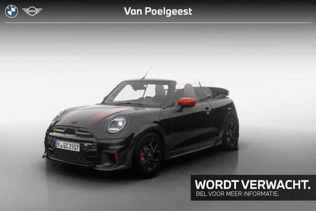Mini John Cooper Works Cabrio JCW | Pakket XL | Sport stripes en spiegelkappen Chili Red | 17" JCW Sprint Spoke Black