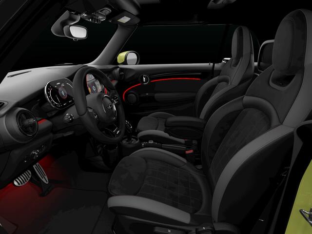 Mini John Cooper Works Cabrio 2.0 F1 Aut. | Navigatie | Leder/Alcantara | Camera | 18"LM | NL Auto | Zesty Yellow