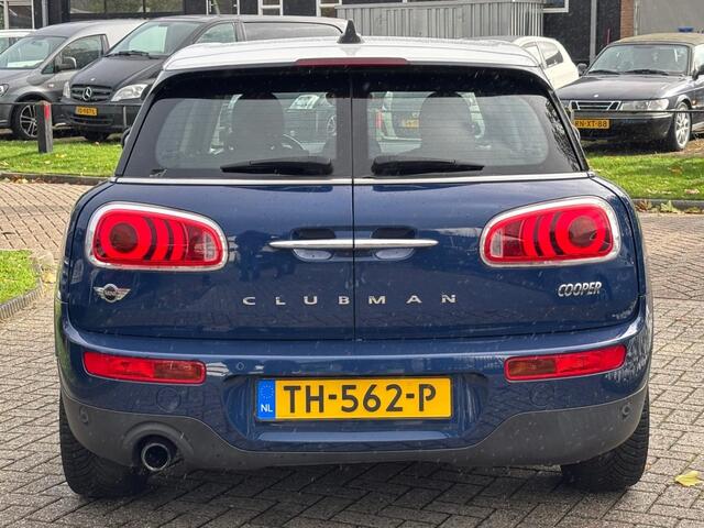 Mini MINI 1.5 Cooper Chili Clubman 2017 Blauw / WIt