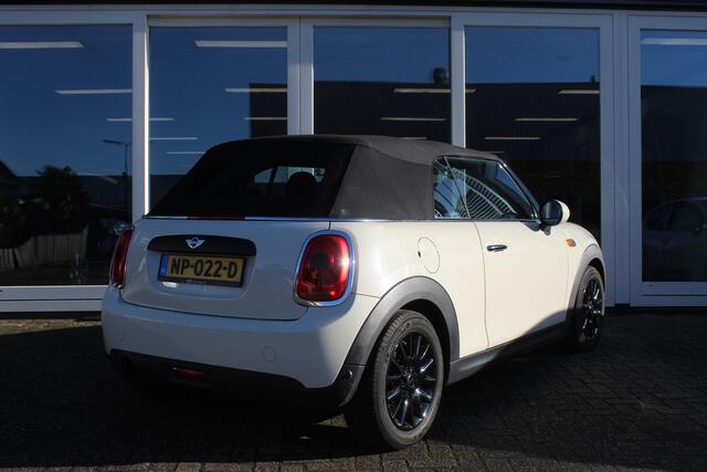 Mini ONE Mini Cabrio 1.2 Pepper Business, Cruise Control, Airco, Navigatie, Stoelverwarming, Prijs Is Rijklaar Inclusief 6 Maanden Garantie