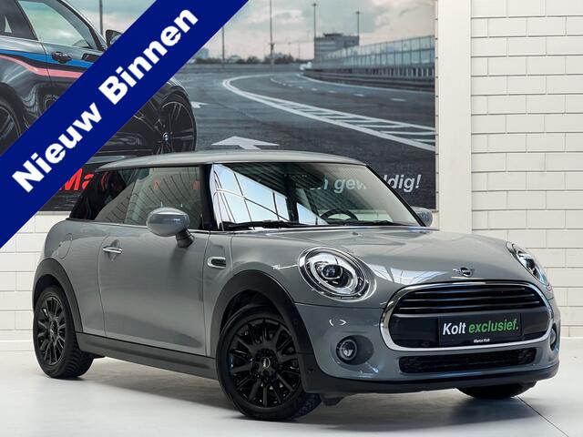 Mini ONE Mini 1.5 Pepper Turbo 102 PK / MoonWalk Gray / Airco / 16" LM Velgen / Park Sensors / Led / Groot Scherm / Licht Pakket / Stoel Verwarming / 1e Eigenaar!