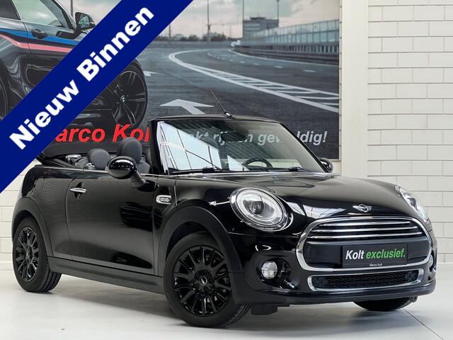 Mini ONE Mini Cabrio 1.2 Pepper Business Turbo 102 PK / Airco / Navigatie / 16 "LM Velgen / Sport Int / Park Sensors / Stoel Verwarming / Nieuwstaat!