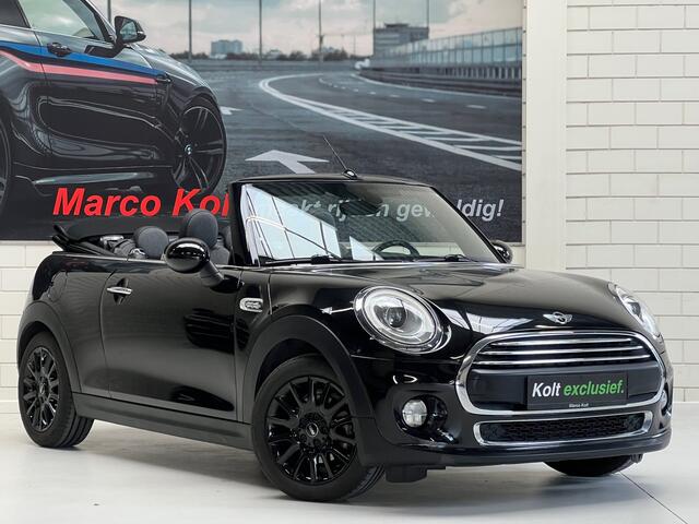Mini ONE Mini Cabrio 1.2 Pepper Business Turbo 102 PK / Airco / Navigatie / 16 "LM Velgen / Sport Int / Park Sensors / Stoel Verwarming / Nieuwstaat!