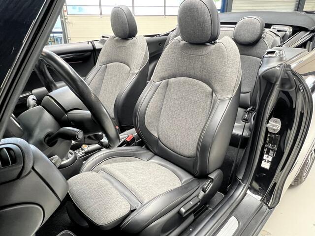 Mini ONE Mini Cabrio 1.2 Pepper Business Turbo 102 PK / Airco / Navigatie / 16 "LM Velgen / Sport Int / Park Sensors / Stoel Verwarming / Nieuwstaat!