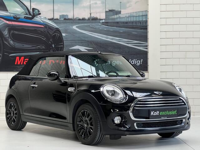 Mini ONE Mini Cabrio 1.2 Pepper Business Turbo 102 PK / Airco / Navigatie / 16 "LM Velgen / Sport Int / Park Sensors / Stoel Verwarming / Nieuwstaat!