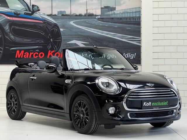 Mini ONE Mini Cabrio 1.2 Pepper Business Turbo 102 PK / Airco / Navigatie / 16 "LM Velgen / Sport Int / Park Sensors / Stoel Verwarming / Nieuwstaat!
