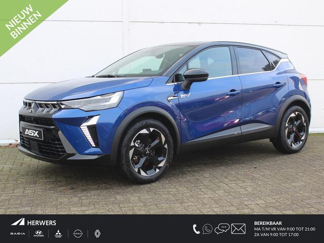 Mitsubishi ASX 1.8 HEV AT Instyle / ¤ 2.000,- Voordeel Op de Nieuwprijs / Prijs is rijklaar / Elektrisch Glazen- Schuif- en Kanteldak / Google Assistent / Stuurwiel- en Stoelverwarming voor / Adaptieve Cruise Control / Verwarmde Voorruit / Climate Control / Keyless Entr