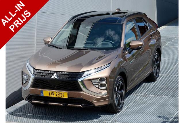 Mitsubishi ECLIPSE Cross PHEV 2.4 INSTYLE 4WD | PLUG IN HYBRID | FULL OPTIONS | LEER | PANORAMADAK | FABRIEKSGARANTIE TOT 02-2032* | ALL IN RIJKLAARPRIJS