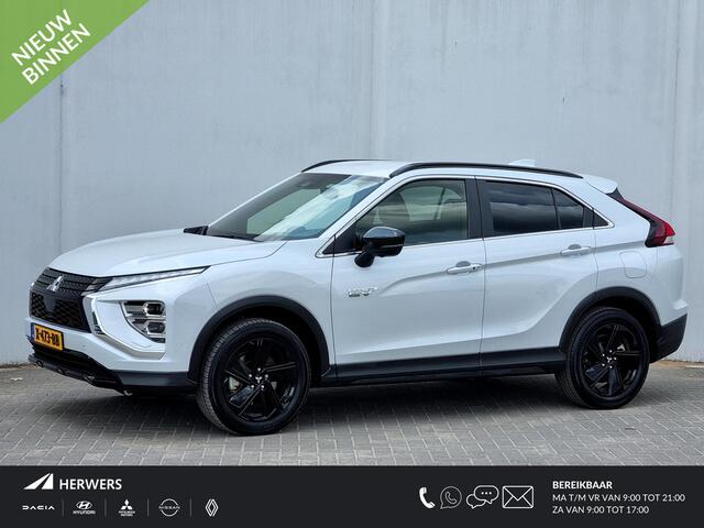 Mitsubishi ECLIPSE Cross 2.4 PHEV Black Edition S-AWC 4WD Automaat / Origineel NL / 1500KG Trekgewicht / Rondomzicht Camera / Stuur- en Stoelverwarming voor en achter / Navigatie full map / Cruise Control Adaptief
