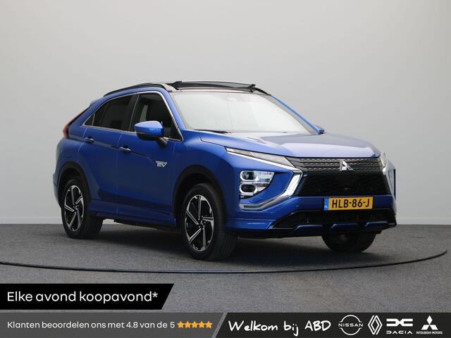 Mitsubishi ECLIPSE Cross 2.4 PHEV Instyle | 1500kg Trekvermogen | Schuif/Kantel Dak | Stoel en Stuur verwarming | Adaptieve Cruise Control | Lederen bekleding |