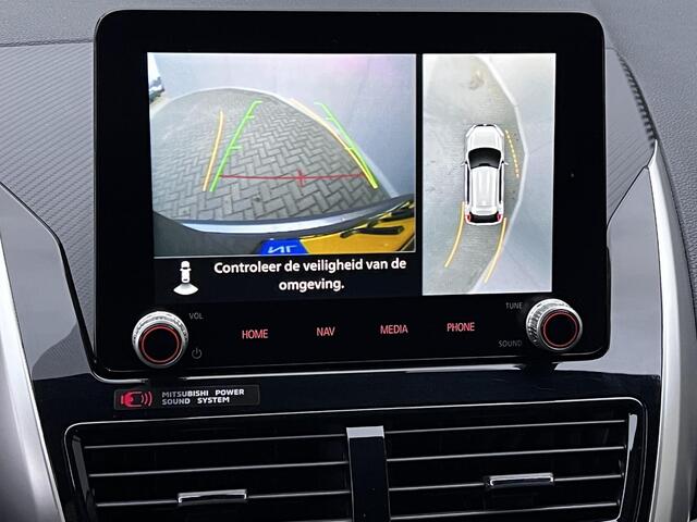 Mitsubishi ECLIPSE Cross 2.4 PHEV Business Executive 4WD Automaat / Fabrieksgarantie tot 11-2031 mogelijk ** / Goed onderhouden / Camera 360° / Stuur-, stoel- en achterbankverwarming / Adaptieve Cruise Control / Apple Carplay Android / 18" LM wielen met All Season banden /