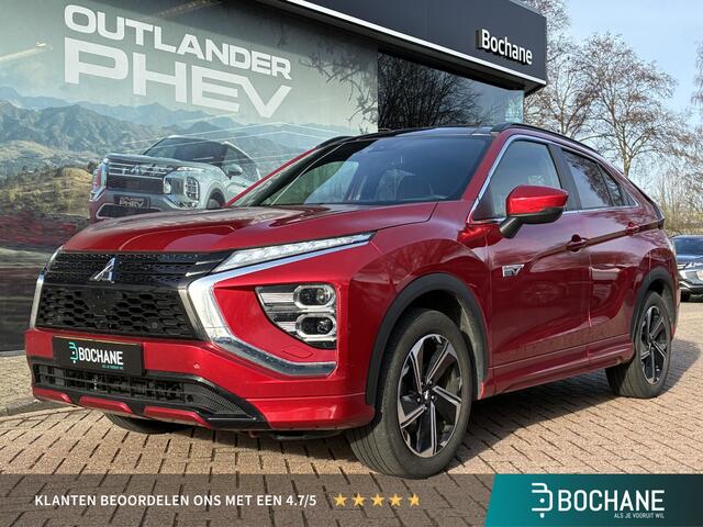 Mitsubishi ECLIPSE Cross 2.4 PHEV Prestige | Leder | Panoramadak | FABRIEKSGARANTIE t/m 03-2030 |