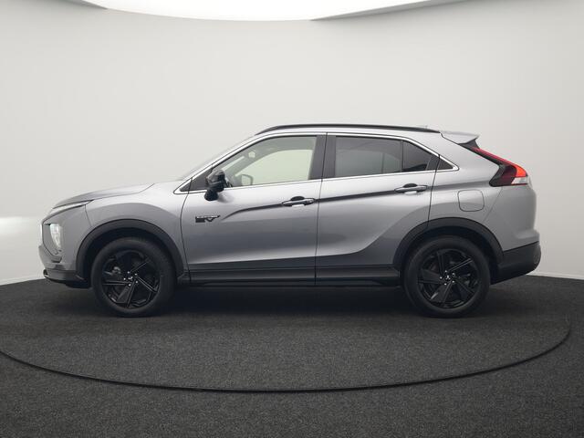 Mitsubishi ECLIPSE Cross 2.4 Black Edition Plug In Hybrid 188pk Dealer O.H. PHEV | Trekhaak Afn. | Adaptive Cruise | 360 Camera | Alcantara Sportstoelen & Stuur Verwarmd | Keyless | Navi Via TomTom | Blis | Apple Carplay | DAB |