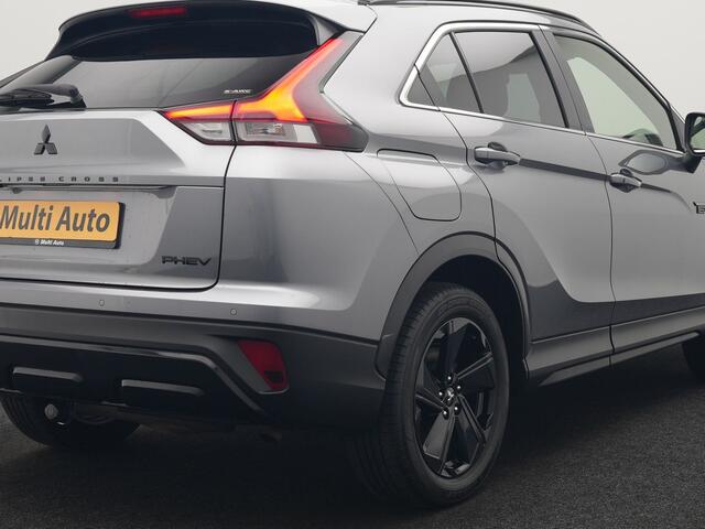 Mitsubishi ECLIPSE Cross 2.4 Black Edition Plug In Hybrid 188pk Dealer O.H. PHEV | Trekhaak Afn. | Adaptive Cruise | 360 Camera | Alcantara Sportstoelen & Stuur Verwarmd | Keyless | Navi Via TomTom | Blis | Apple Carplay | DAB |