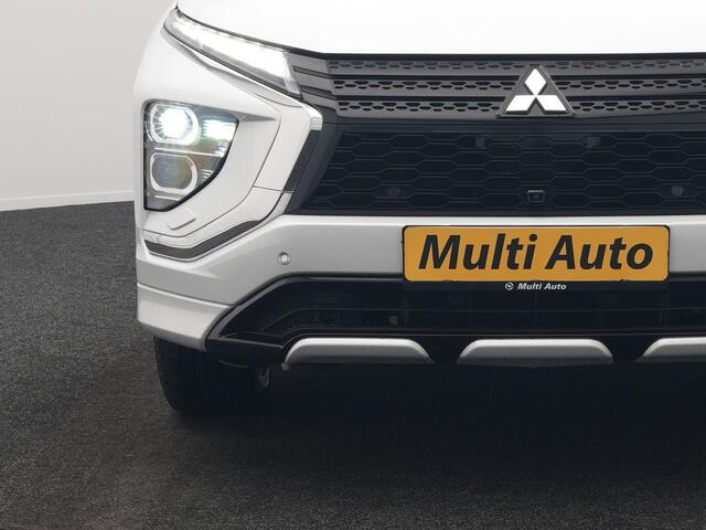 Mitsubishi ECLIPSE Cross 2.4 Instyle PHEV 188pk Dealer O.H | Trekhaak Afn. | Panodak | Adaptive Cruise | 360 Camera | Lederen Sportstoelen & Stuur Verwarmd | Keyless | Apple Carplay | Blis | Navigatie | Lane Assist | Plug In Hybrid