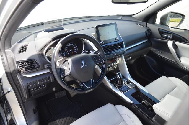 Mitsubishi ECLIPSE Cross PHEV 2.4 INSTYLE 4WD | PLUG IN HYBRID | SoH 87% | V2H | FULL OPTIONS | LEDER | PANORAMADAK | ADAPTIEF CRUISE | ALL SEASON BANDEN | TREKHAAK 1500KG | DODEHOEK ASSISTENT | 360 CAMERA | FABRIEKSGARANTIE TOT 24-11-20