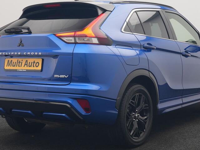 Mitsubishi ECLIPSE Cross 2.4 Black Edition PHEV 177pk Dealer O.H | 360 Camera | Adaptive Cruise | Alcantara Sportstoelen & Stuur Verwarmd | Keyless | Navigatie Via TomTom | 18" L.M | DAB | Plug In Hybrid |