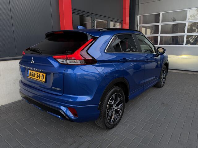 Mitsubishi ECLIPSE Cross 2.4 PHEV Black Edition HUD Leder ACC Navi 360 ° Dealer Onderhouden Standkachel Keyless entry & start Stuurverwarming Stoelverwarming voor & achter Climate PDC LM velgen BTW auto