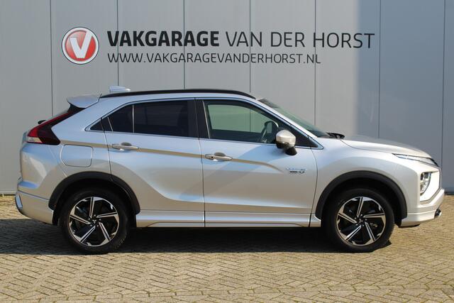 Mitsubishi ECLIPSE Cross 2.4-188pk PHEV 'Instyle'. Zeer nette en luxe Mitsubishi Eclipse plug-in-hybride, slechts 61.424km ! Autm. airco dual, adapt. cruise cntrl, Apple carplay/Android auto, trekhaak, telefoonvoorb., stoel- en achterbankverw., camera v+a, LED verl. etc. etc. – foto 8