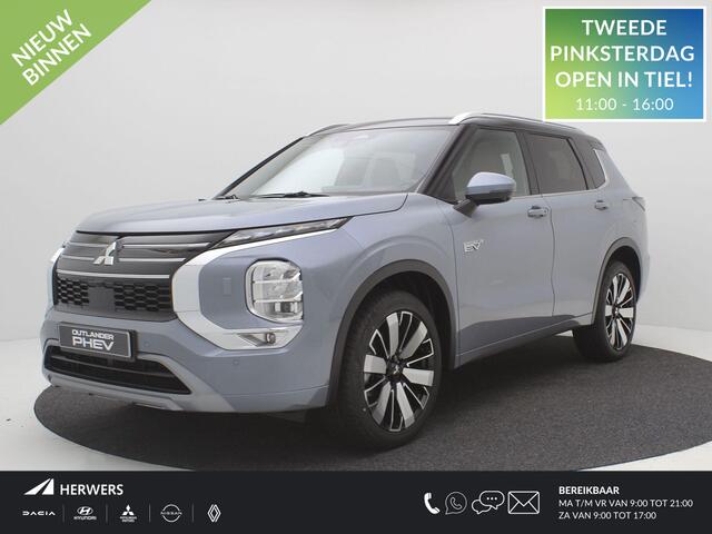 Mitsubishi OUTLANDER 2.4 PHEV Instyle+ / ¤3000,- Introductievoordeel / Rijklaarprijs / Elektrische Range 86 KM WLTP / 1600KG Trekgewicht / 8 Jaar Fabrieksgarantie / Two-Tone kleuren combinatie /