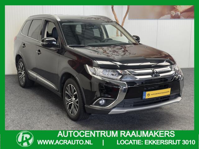 Mitsubishi OUTLANDER 2.0 EXECUTIVE EDITION 7 PERSOONS LEDER NAVIGATIE CRUISE CONTROL CLIMATE CONTROL BLUETOOTH TELEFOON MEDIA VOORBEREIDING ACHTERUITRIJCAMERA TREKHAAK ZEER MOOI !! 3010