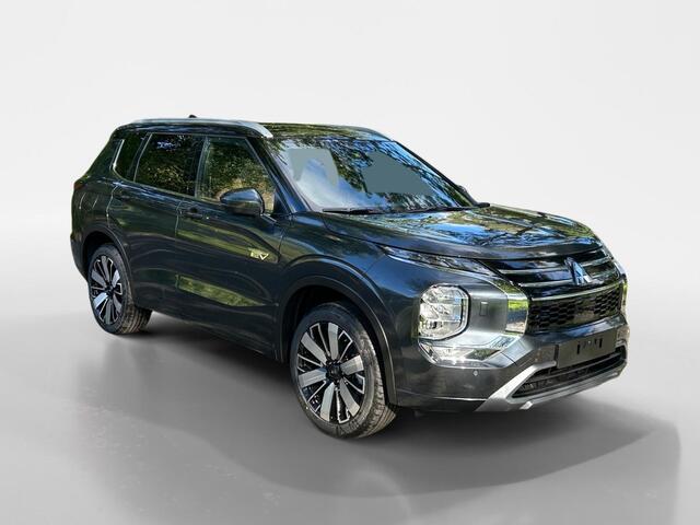 Mitsubishi OUTLANDER 2.4 PHEV Instyle+ Apple Carplay/Android Auto , achterbank verwarmd , elektrisch glazen panorama-dak , cruise control adaptief , elektrisch verstelb. bestuurdersstoel met geheugen , elektrisch bedienbare achterklep met sensorsturing , luxe lederen bekledin