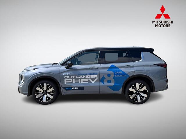 Mitsubishi OUTLANDER 2.4 PHEV Instyle+ | Panoramadak | Nappa Leder | Premium Audio | Stoelventilatie + -Verwarming | Head-Up Display | Geheugenstoel | Rijklaarprijs!