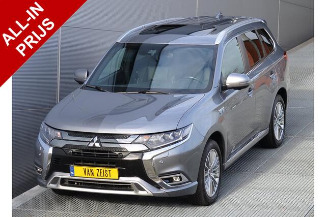 Mitsubishi OUTLANDER PHEV 2.4 INSTYLE 4WD | PLUG IN HYBRID | V2G | FULL OPTIONS | SCHUIFDAK | ADAPTIEF CRUISE | TREKHAAK 1500KG | ALL IN RIJKLAARPRIJS